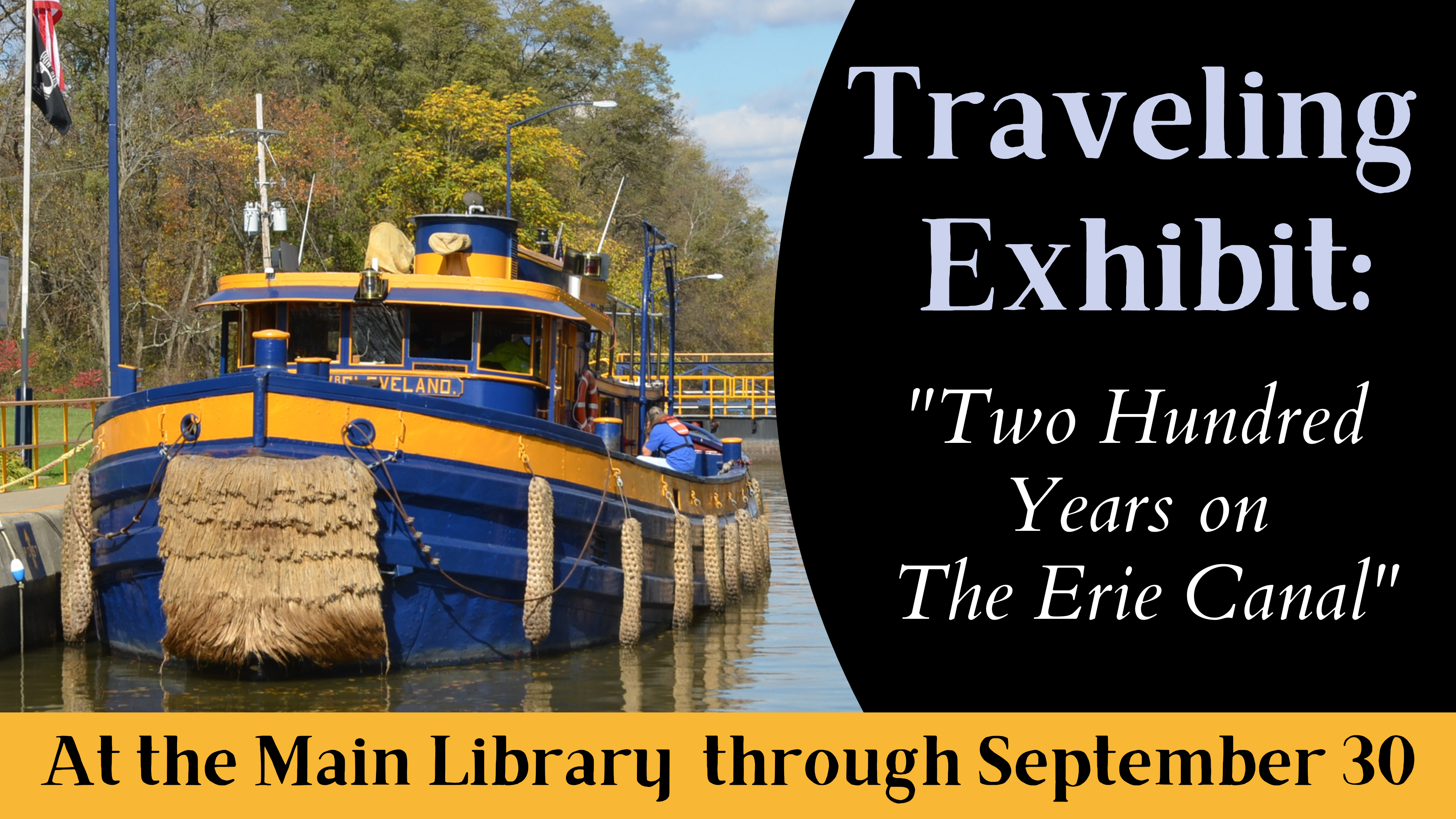 Traveling Exhibit: Erie Canal